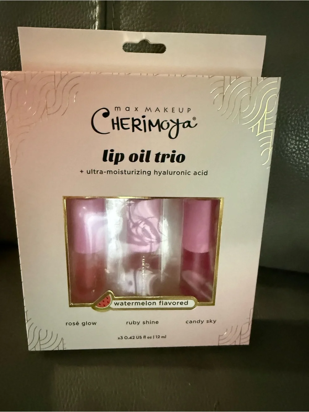 Lip Oil Trio - Pink Shades (Rosé Glow, Ruby Shine, Candy Sky)